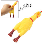 Giocattolo antistress gallina urlante 17 cm