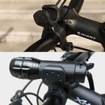 Supporto per torcia da bicicletta 2 pezzi in plastica