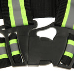 Gilet di sicurezza riflettente alta visibilità in nylon