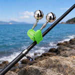 Set 10 campanelli da pesca con clip per canna