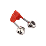 Set 10 campanelli da pesca con clip per canna