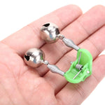 Set 10 campanelli da pesca con clip per canna
