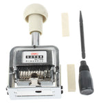 Numeratore automatico in materiale metallico con inchiostro