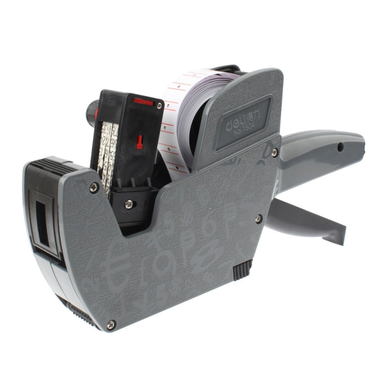 Prezzatrice portatile a 8 cifre con inchiostro grigia