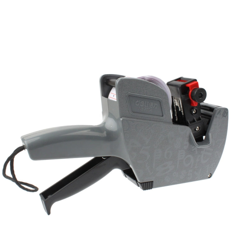 Prezzatrice portatile a 8 cifre con inchiostro grigia