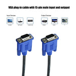 Cavo VGA 15 pin maschio a maschio 1,5 m per monitor LCD