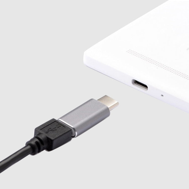 Adattatore Micro USB a USB Type-C 3.1 in alluminio
