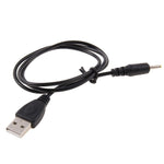 Cavo ricarica USB a jack CC 2,5 mm 65 cm