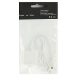 Cavo adattatore video Full HD 1080P da micro HDMI maschio a VGA femmina da 22 cm con cavo audio, Micro HDMI