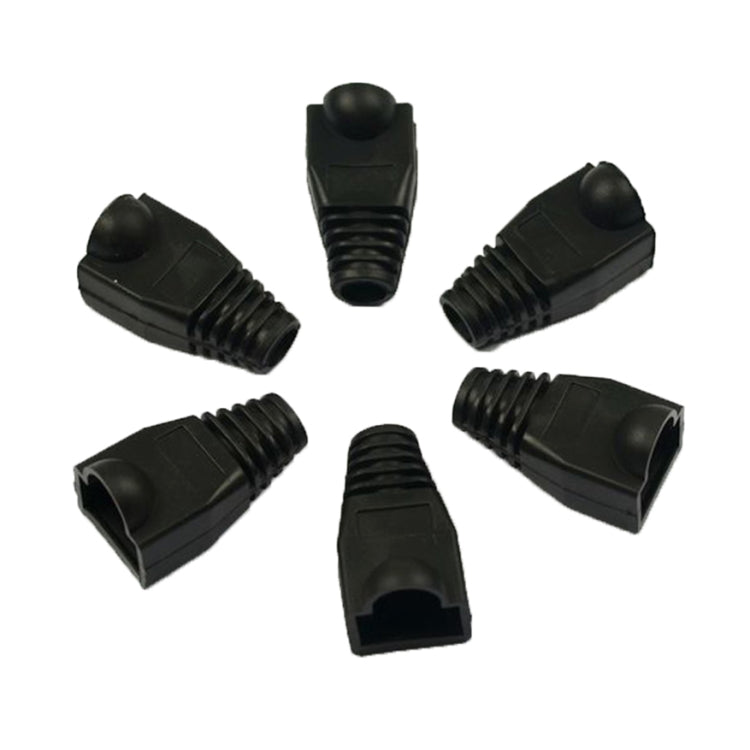 Copricavi per cavi di rete RJ45, set da 100 in 7 colori - immagine 2