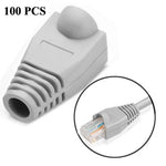 Copricavi per cavi di rete RJ45, set da 100 in 7 colori - immagine 9