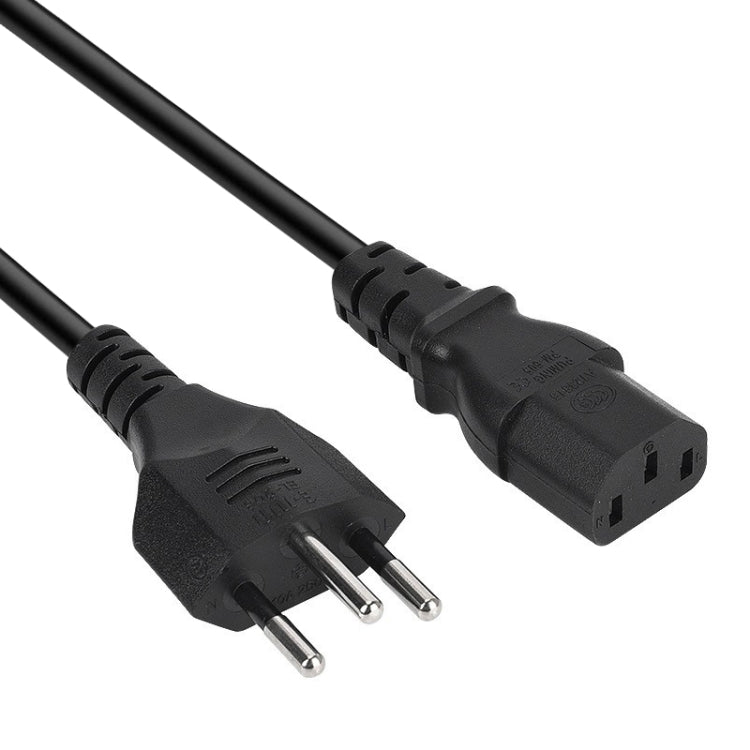 Cavo alimentazione CA Brasile 3 poli 1,2 m 10 A 250 V