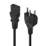 Cavo alimentazione CA Brasile 3 poli 1,2 m 10 A 250 V