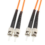Ponticello fibra ottica multimodale dual-core ST-ST 3m