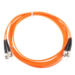 Ponticello fibra ottica multimodale dual-core ST-ST 3m