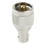 Adattatore maschio pin grande M a BNC-K 3.5x2x2 cm