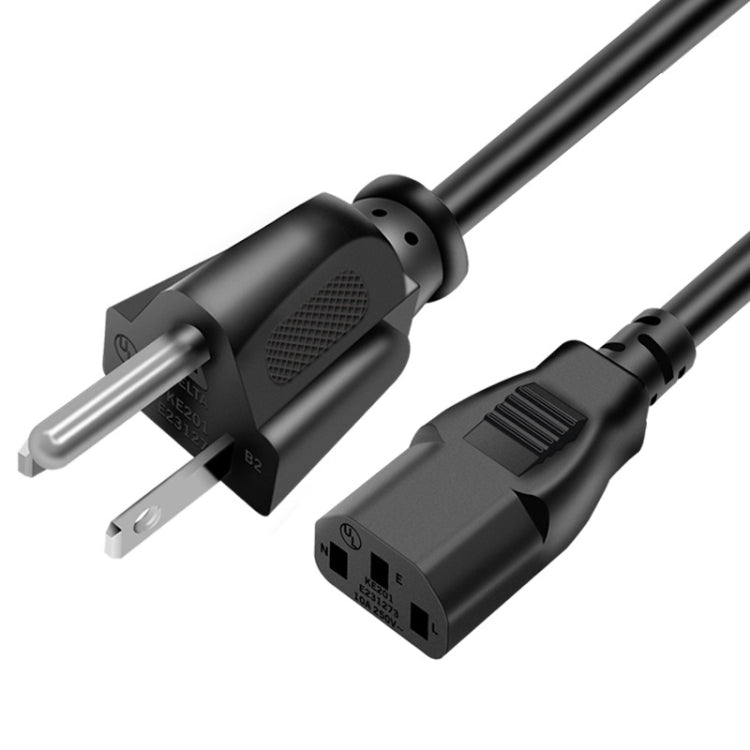Cavo alimentazione CA 3 poli per notebook US Plug 1,8 m