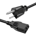 Cavo alimentazione CA 3 poli per notebook US Plug 1,8 m