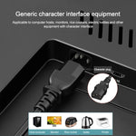 Cavo alimentazione CA 3 poli per notebook US Plug 1,8 m