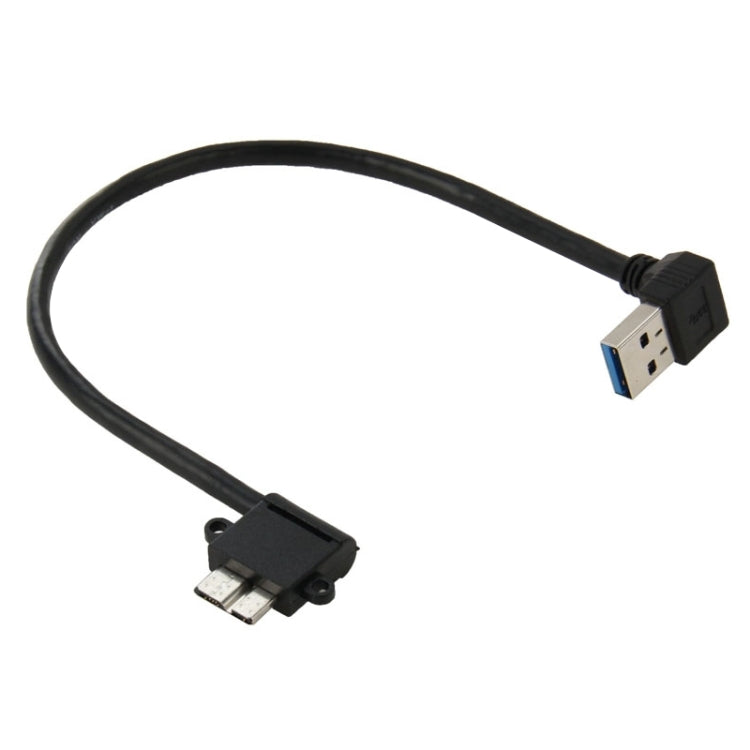 Cavo dati USB 3.0 Micro USB 3.0 a 90° per Galaxy Note III