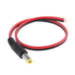Adattatore connettore cilindrico maschio 5,5x2,1 mm 30 cm