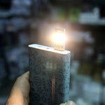 Luce USB portatile con 6 LED touch e doppia faccia