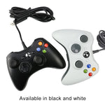 Gamepad cablato USB 2.0 per Xbox 360 con cavo 2,5 m