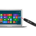 Puntatore laser RF remoto 2,4 GHz con ricevitore USB