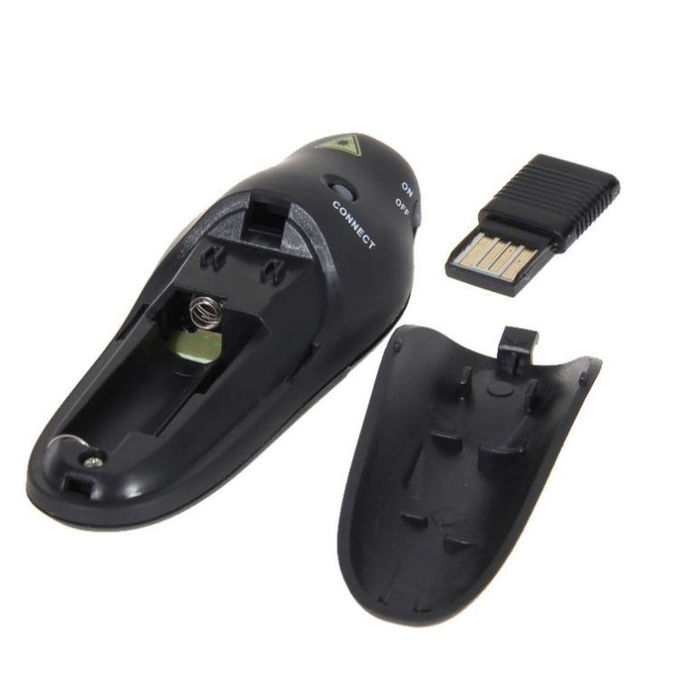 Presentatore multimediale con puntatore laser e ricevitore USB