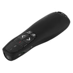 Presentatore multimediale con puntatore laser e ricevitore USB