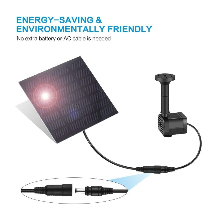 Pompa solare senza spazzole 7V 1.12W per acqua