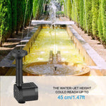 Pompa solare senza spazzole 7V 1.12W per acqua