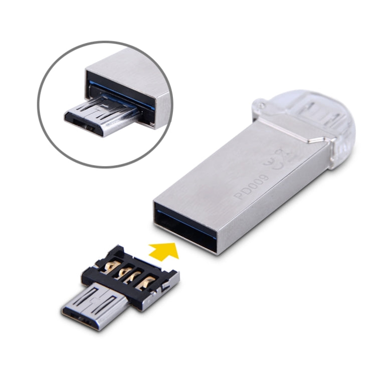 Mini lettore USB Micro USB OTG per smartphone