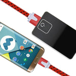 Cavo dati Micro USB a USB in tessuto 2 m