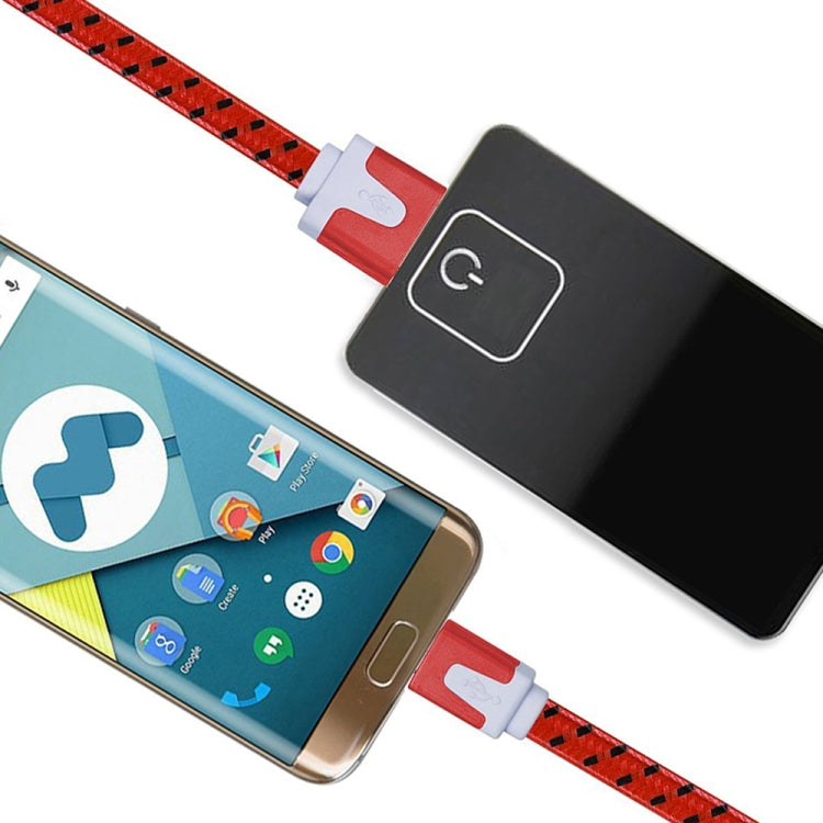 Cavo dati Micro USB a USB in tessuto 2 m