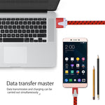 Cavo dati Micro USB a USB in tessuto 2 m
