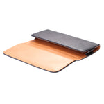 Marsupio orizzontale in pelle per Galaxy Note 4/3/II