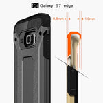 Custodia combinata TPU e PC per Samsung Galaxy S7 Edge