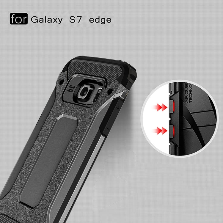 Custodia combinata TPU e PC per Samsung Galaxy S7 Edge