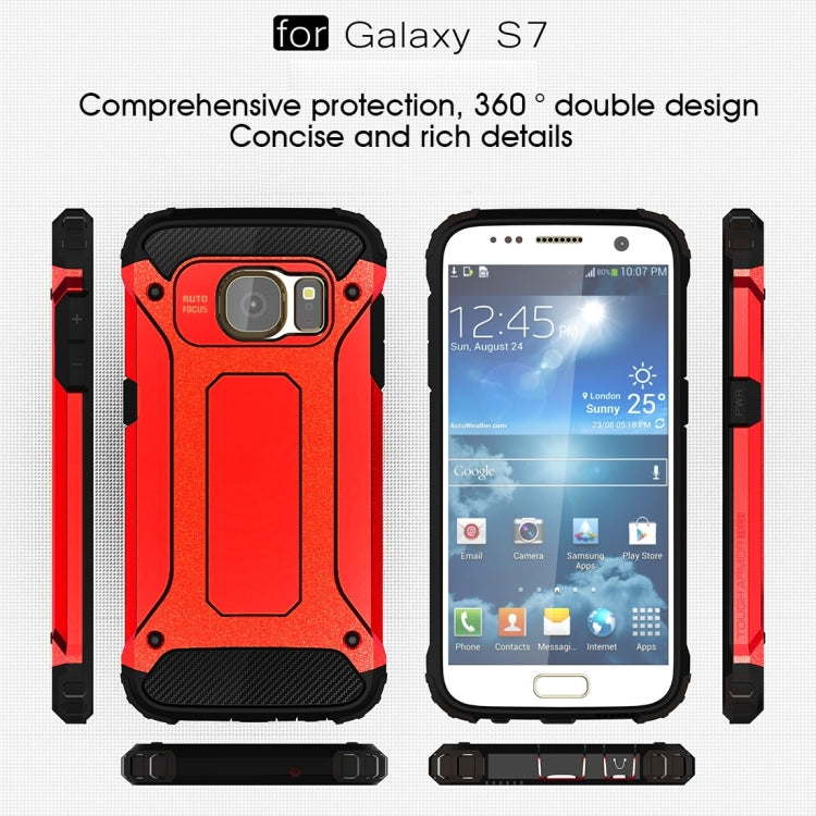 Custodia combinata TPU e PC per Samsung Galaxy S7 G930