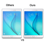Pellicola vetro temperato Galaxy Tab A 9.7 T550 T555 9H