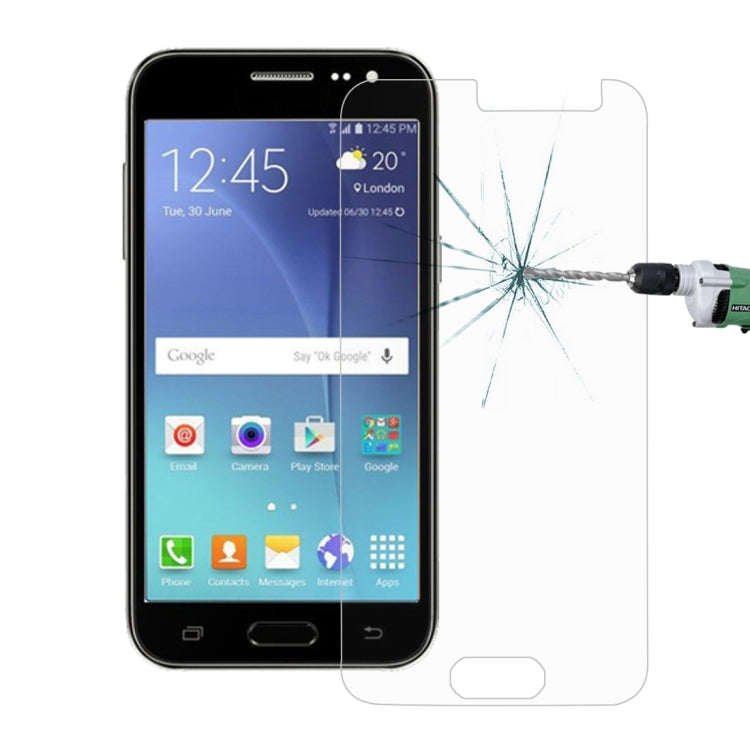 Pellicola vetro temperato per Samsung Galaxy J2 0,26mm 9H 10 pezz