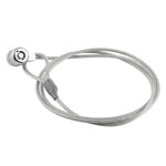 Cavo antifurto per notebook con lucchetto e chiavi 1,2 m