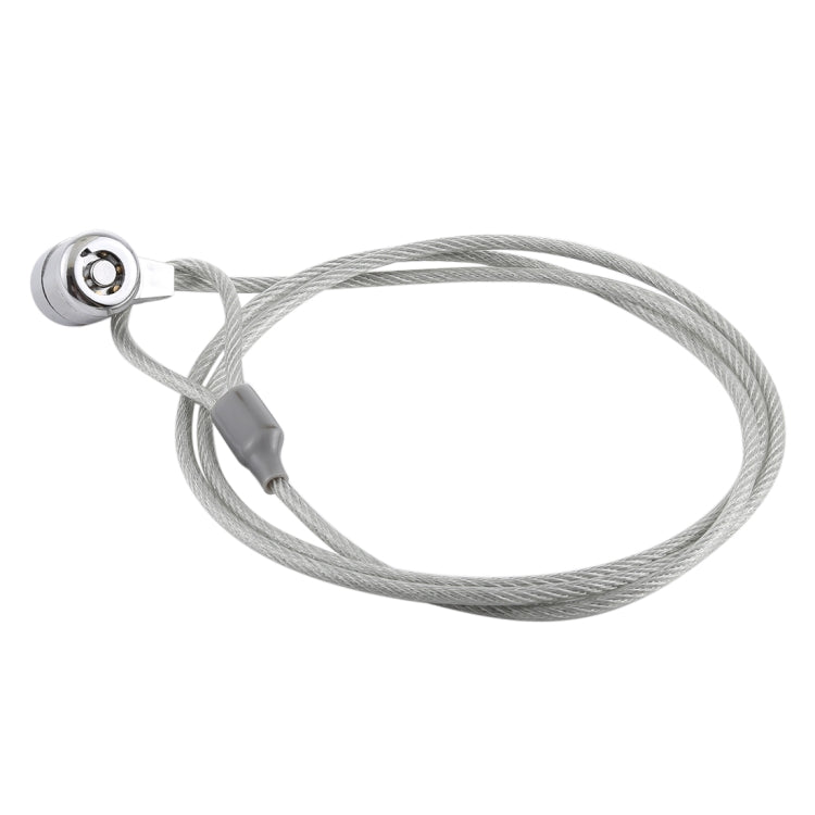 Cavo antifurto per notebook con lucchetto e chiavi 1,2 m