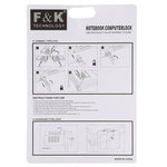 Cavo antifurto per notebook con lucchetto e chiavi 1,2 m