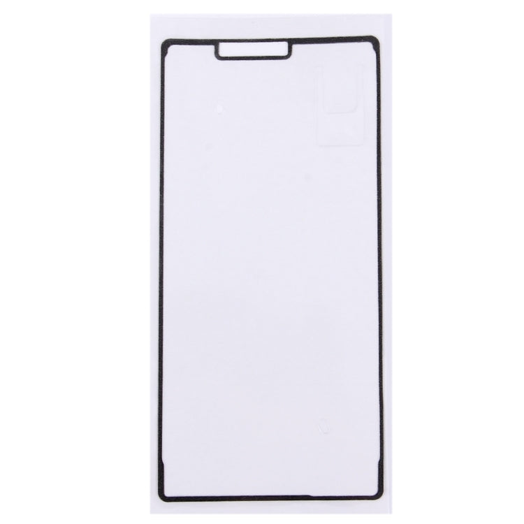 Adesivo adesivo con cornice LCD per alloggiamento anteriore per Sony Xperia Z3, For Xperia Z3 / D6653