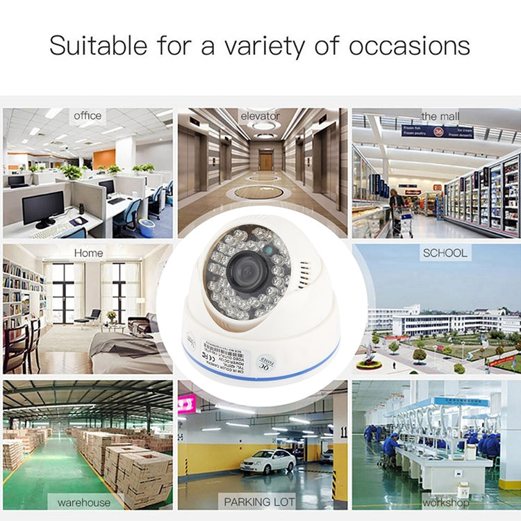 Telecamera di sorveglianza CMOS 420TVL con 36 LED IR - immagine 13