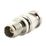 Adattatore coassiale BNC maschio a TNC femmina RF