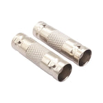 Adattatore BNC femmina-femmina in ottone nichelato per CCTV - immagine 4