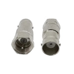 Connettore da jack BNC a spina F metallico 12cm